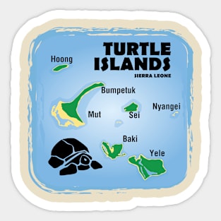 Turtle Islands Sticker